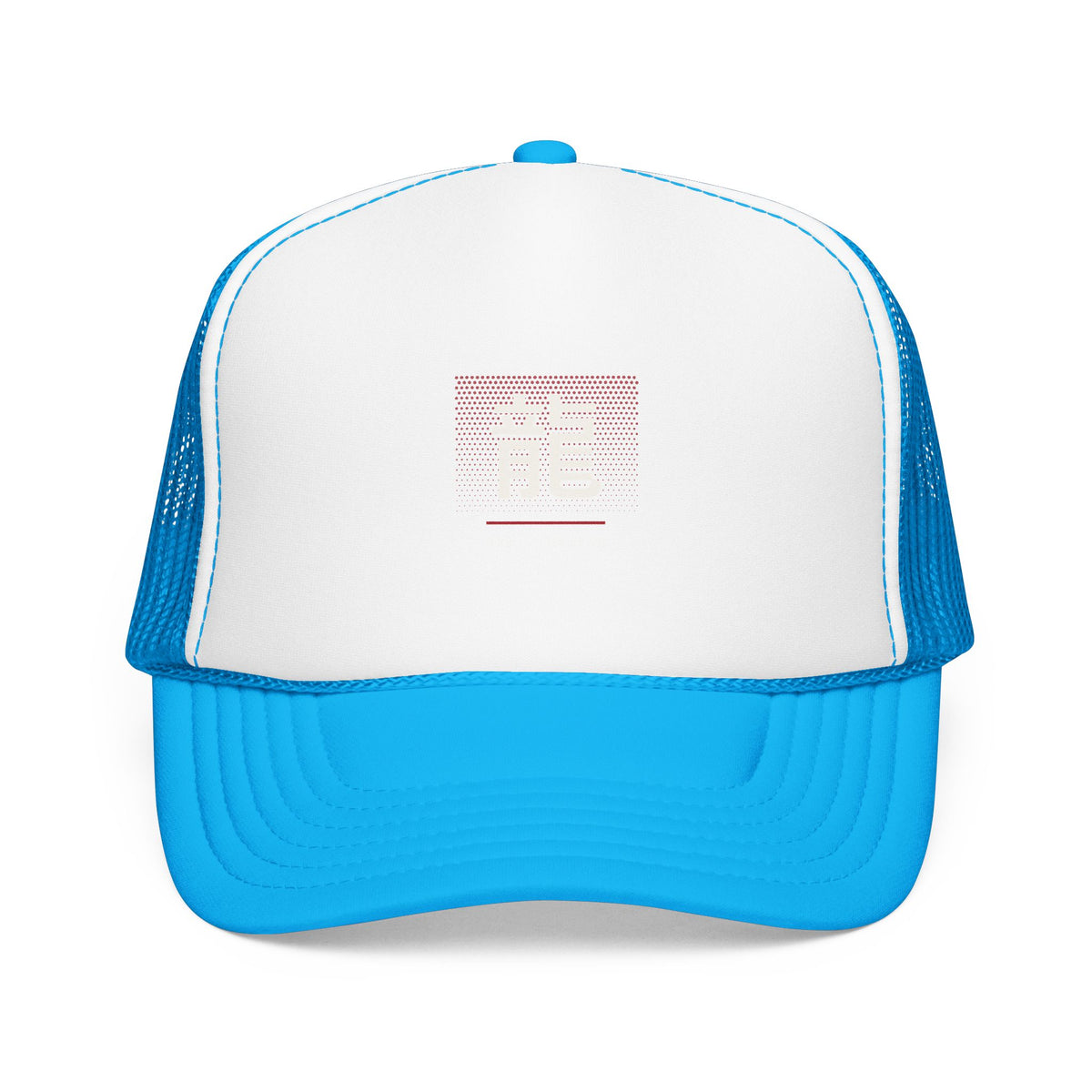 Ryu Dragon Trucker Cap in Blue