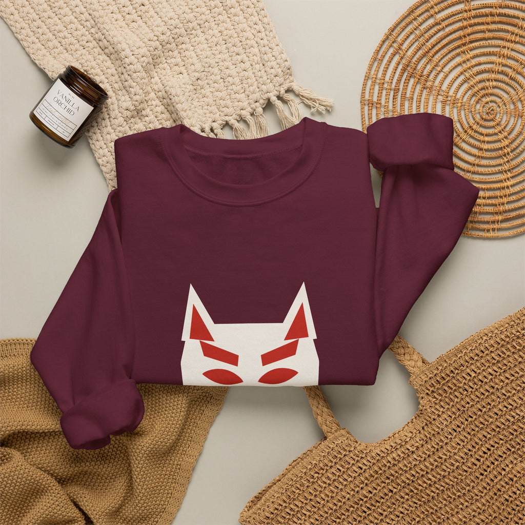 Kitsune Mask Sweatshirt - original anime design, view 24