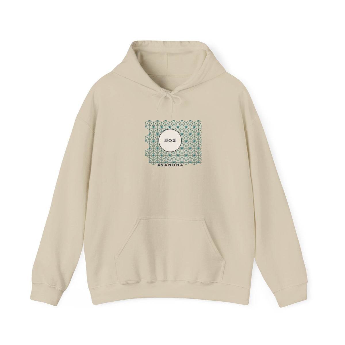 Asanoha Hoodie in Sand