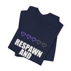 Respawn And Try Again Anime T-Shirt - original anime design, view 21
