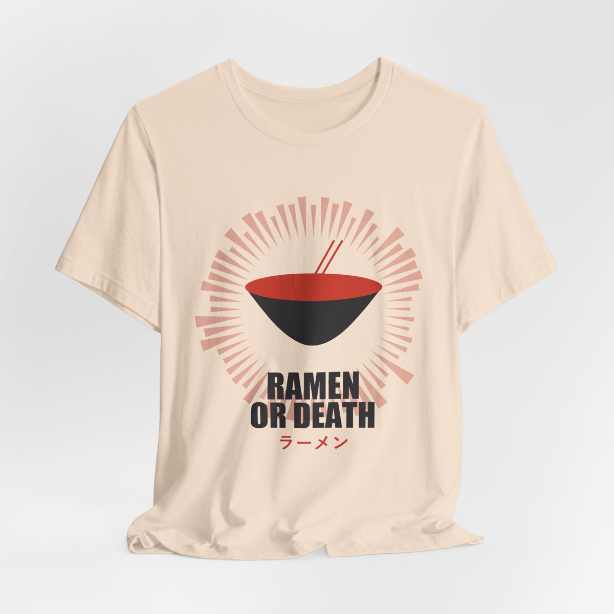 Ramen Or Death Anime T-Shirt - original anime design, view 10
