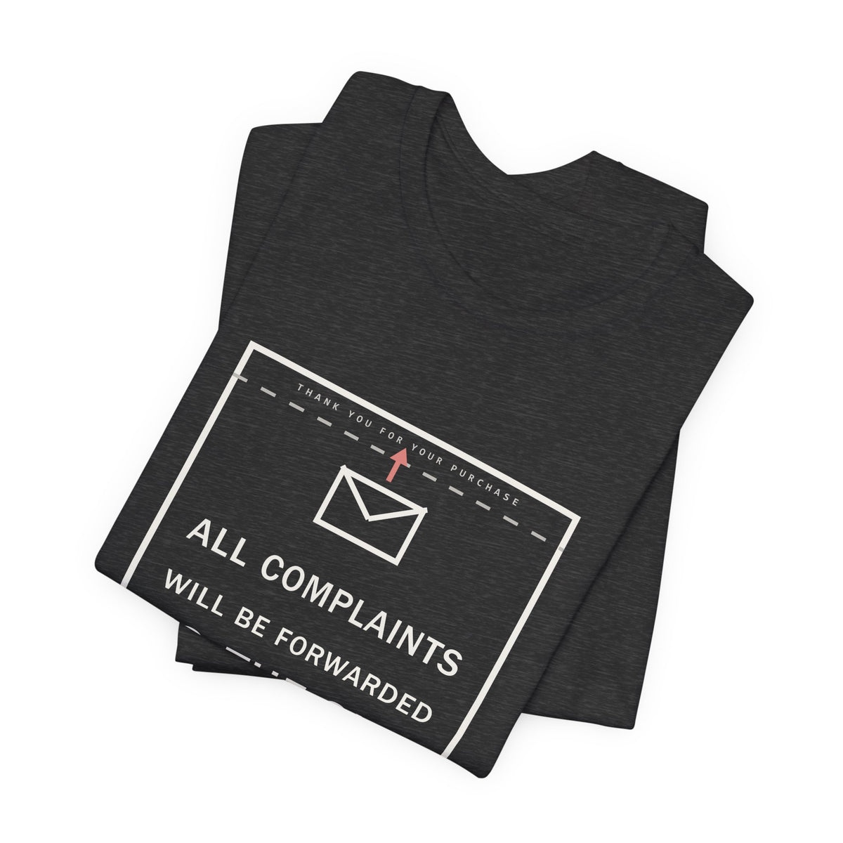 All Complaints Will Be Forwarded To The Sky Funny Anime T-Shirt - original anime design, view 17