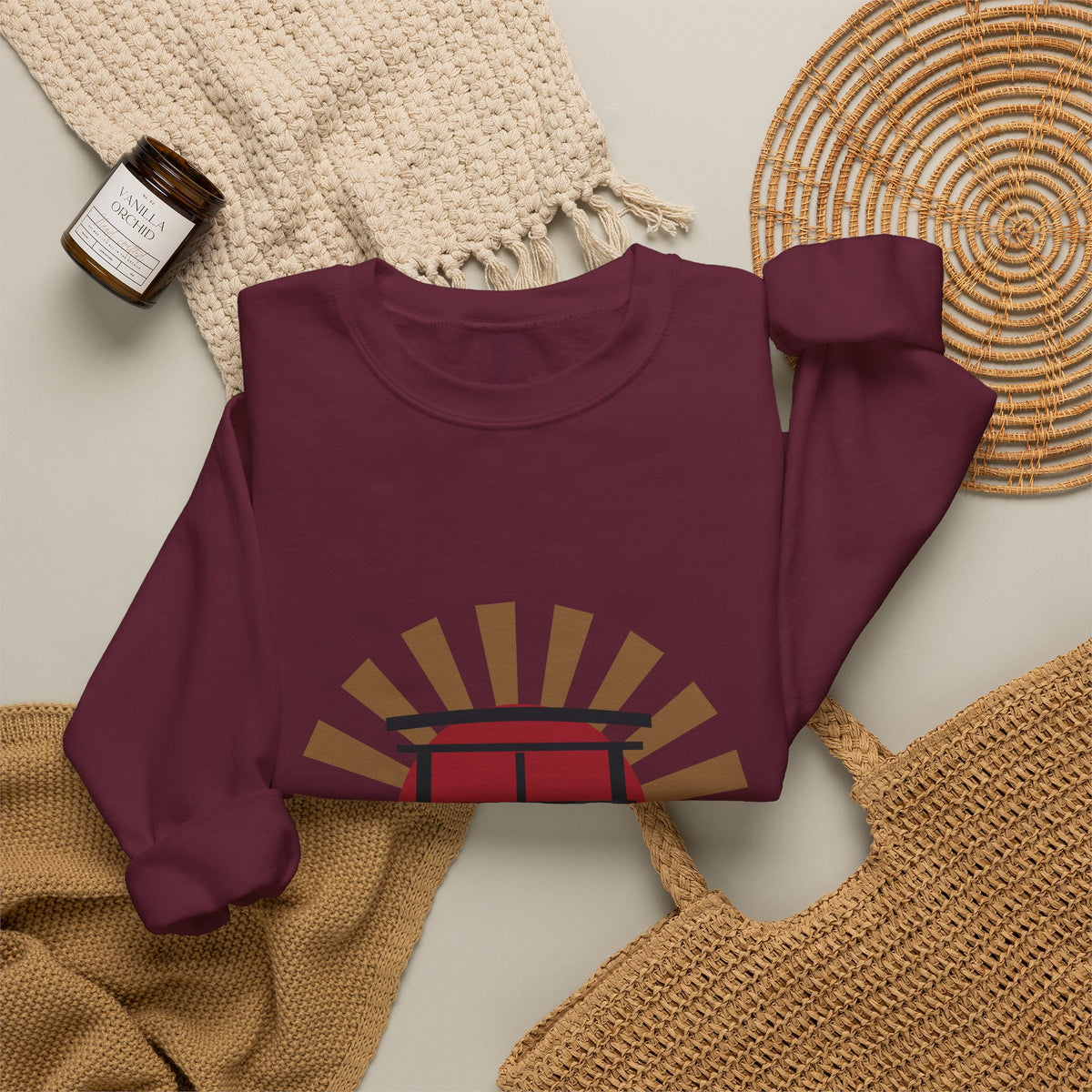 Torii Gate Sweatshirt - original anime design, view 24