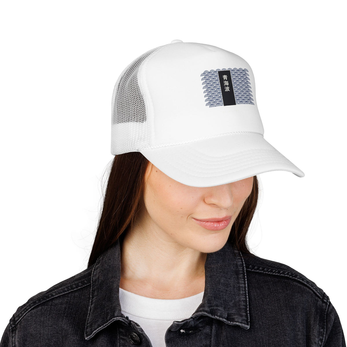 Seigaiha Trucker Cap - original anime design, view 36