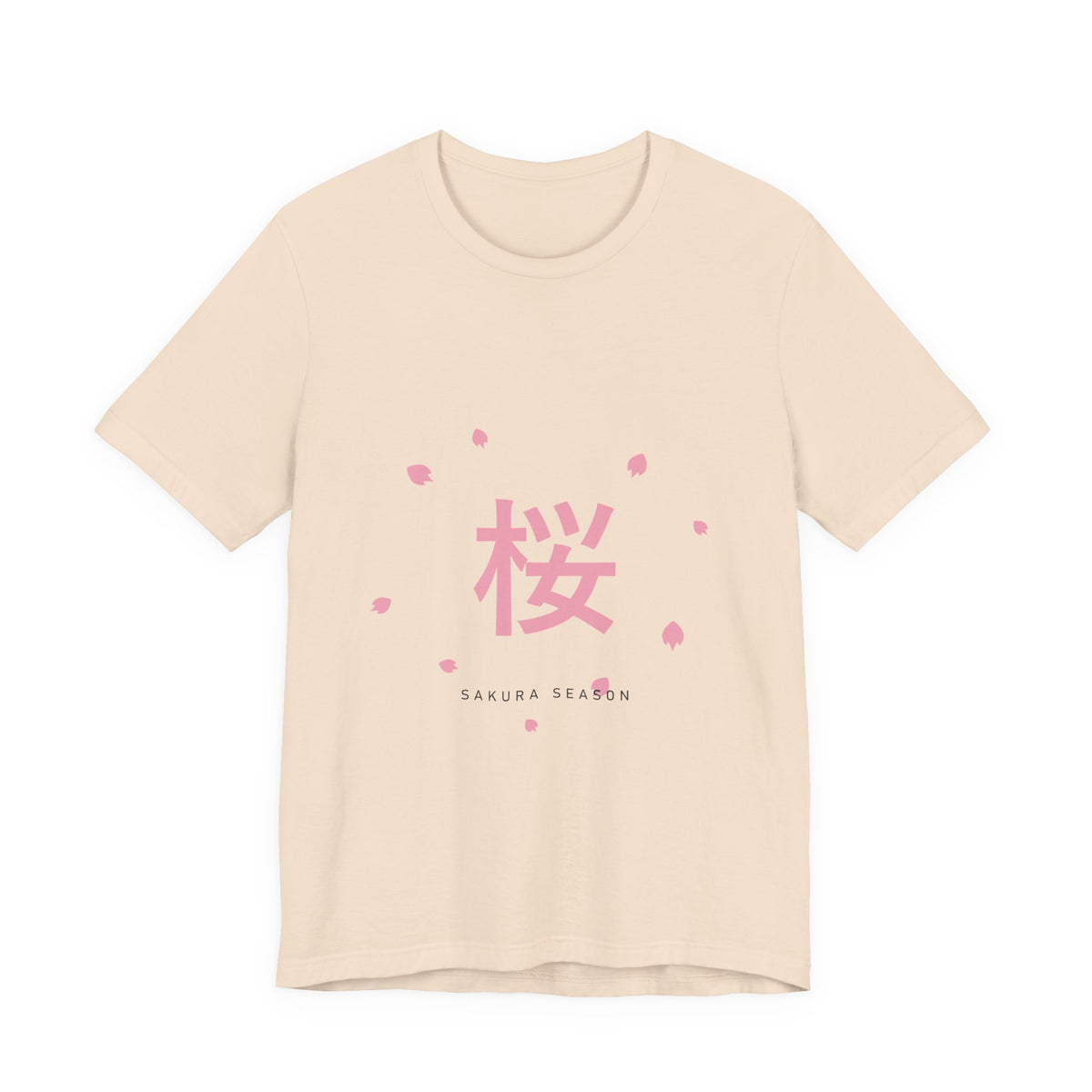 Sakura Season T-Shirt in Soft Cream