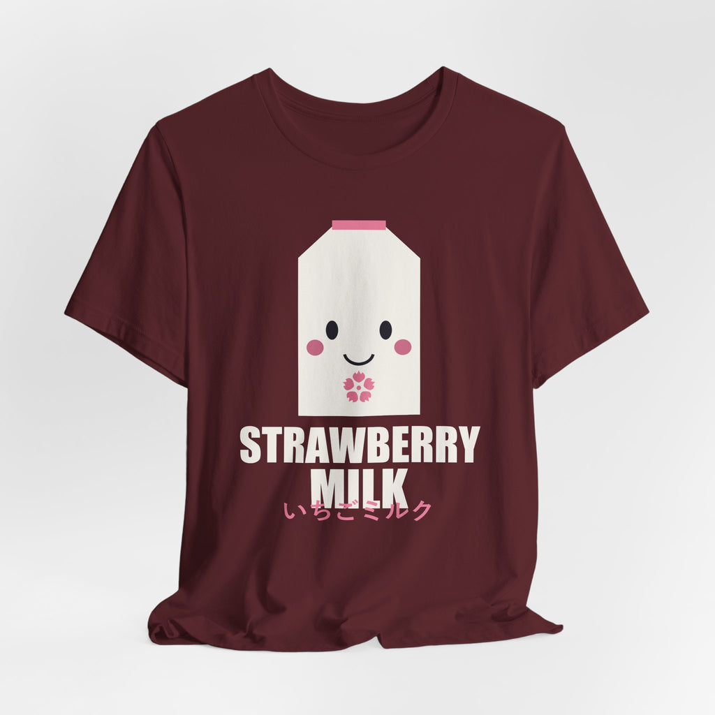 Strawberry Milk Anime T-Shirt - original anime design, view 25