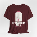 Strawberry Milk Anime T-Shirt - original anime design, view 25