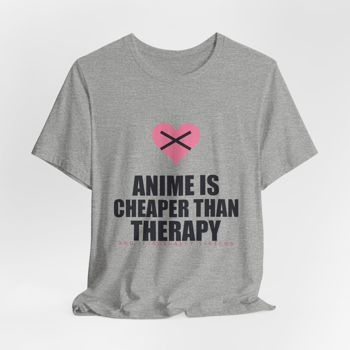 Cheaper Than Therapy Anime T-Shirt - original anime design, view 16