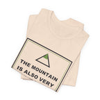 The Mountain Is Also Very Big Today Funny Anime T-Shirt - original anime design, view 8