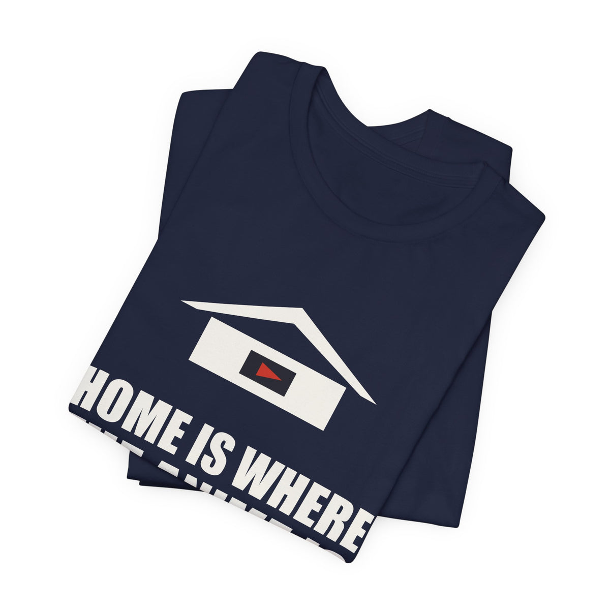 Home Is Where The Anime Is T-Shirt - original anime design, view 21