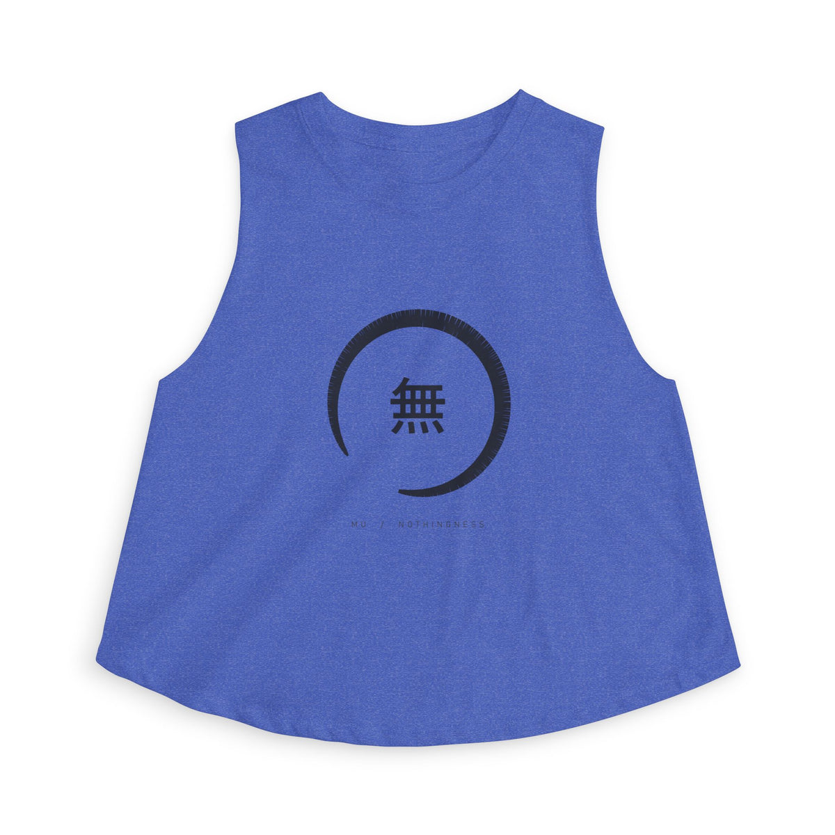 Ensō Crop Top in Heather True Royal