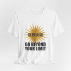 Go Beyond Your Limit Anime T-Shirt - original anime design, view 4