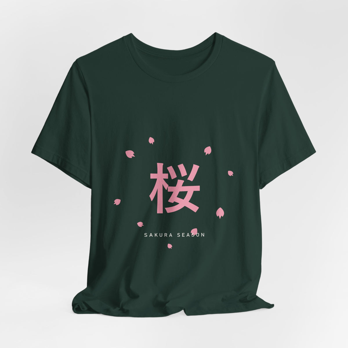 Sakura Season T-Shirt - original anime design, view 6