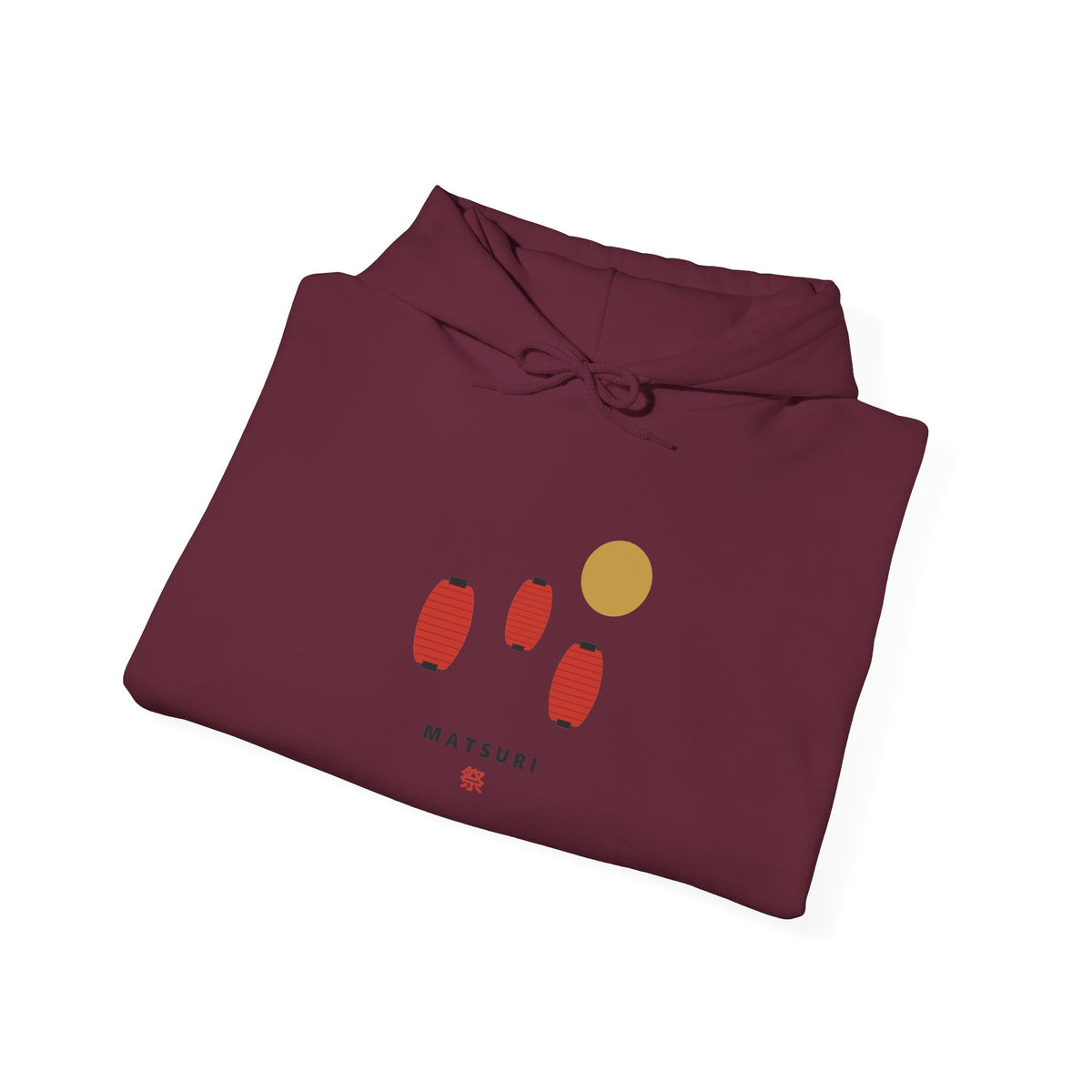 Matsuri Lanterns Hoodie - original anime design, view 18