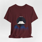 Fuji & Wave T-Shirt - original anime design, view 24