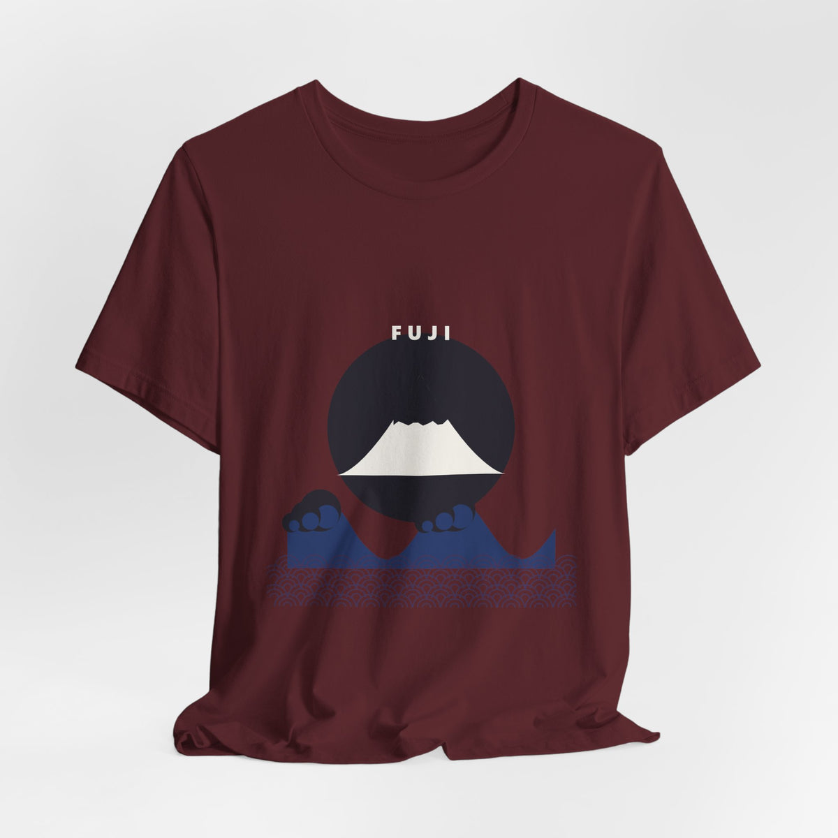 Fuji & Wave T-Shirt - original anime design, view 24