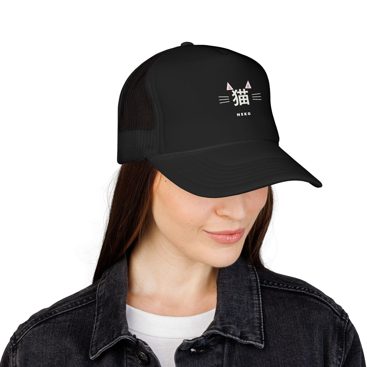 Neko Trucker Cap - original anime design, view 3