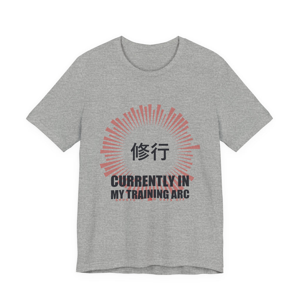 Training Arc Anime T-Shirt in Athletic Heather