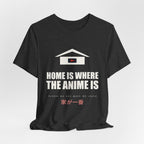 Home Is Where The Anime Is T-Shirt - original anime design, view 19