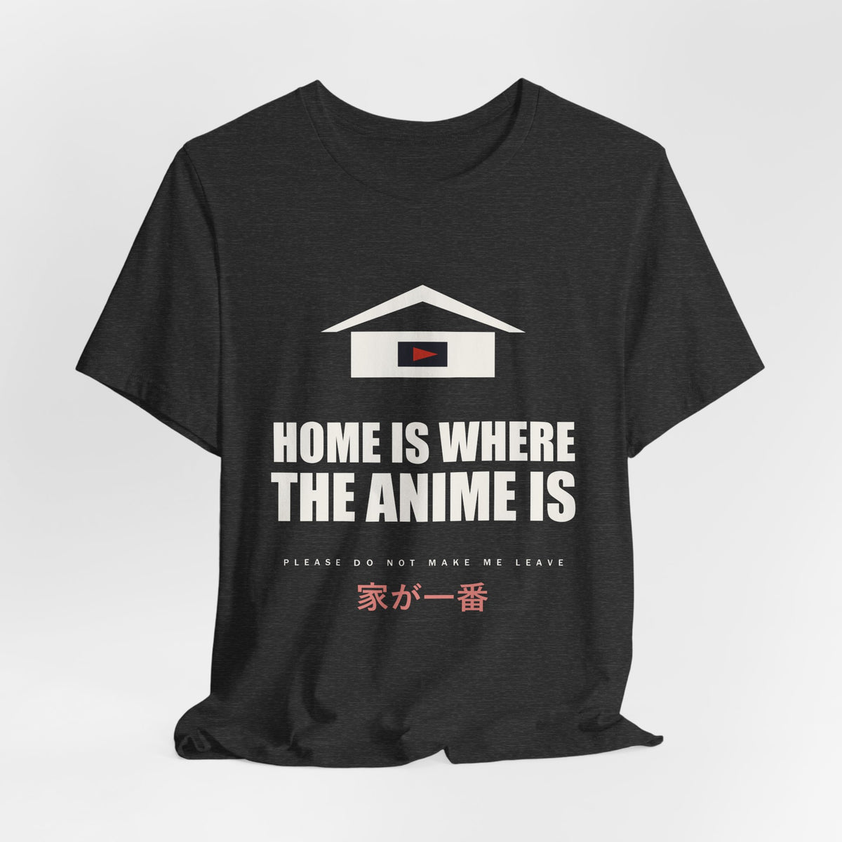 Home Is Where The Anime Is T-Shirt - original anime design, view 19