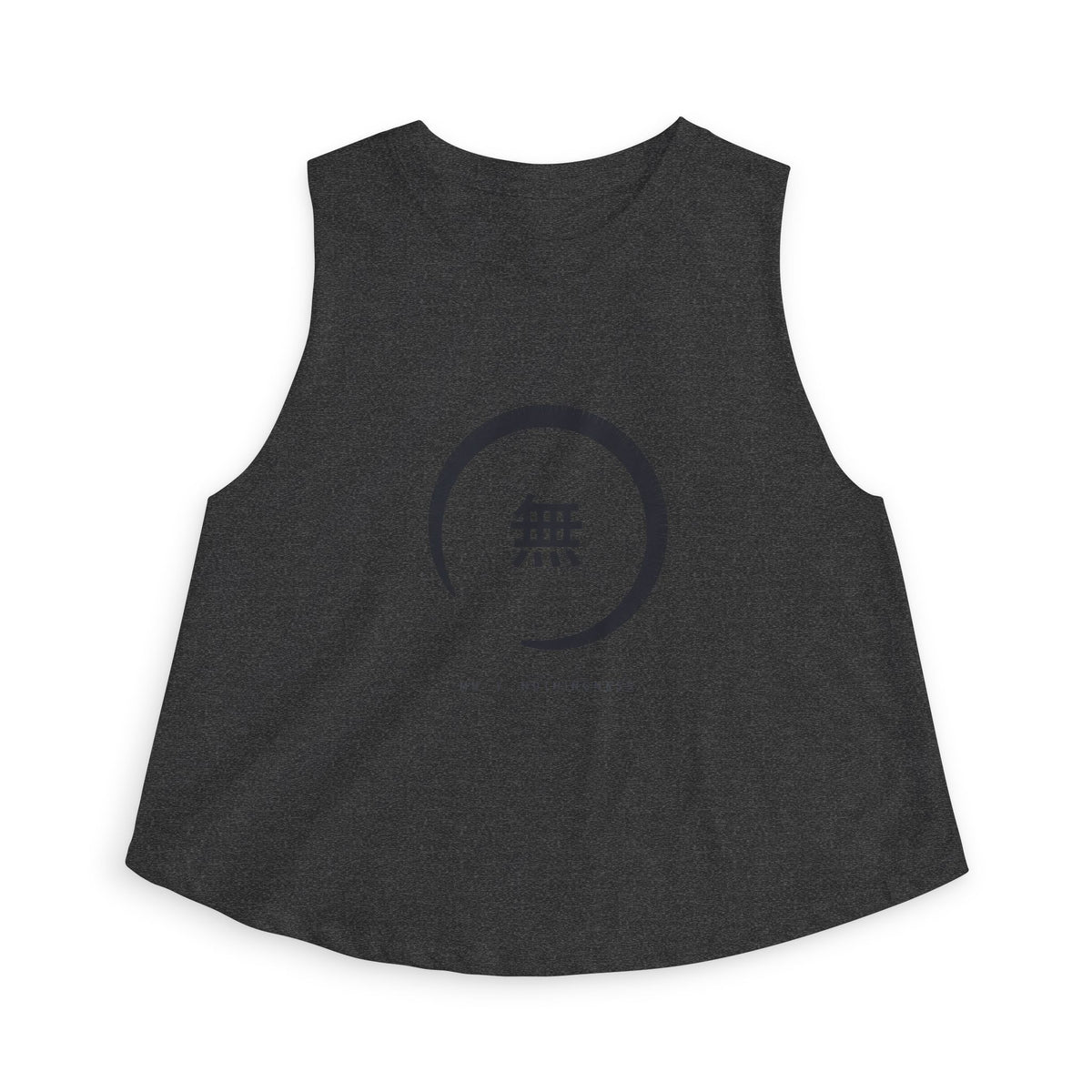 Ensō Crop Top in Dark Grey Heather