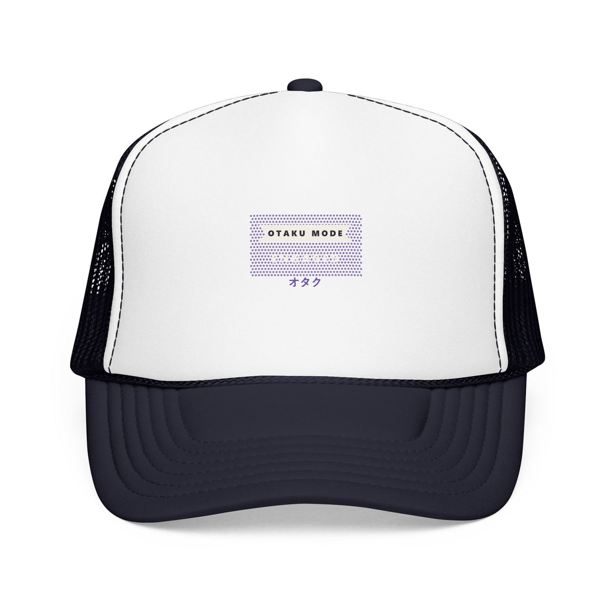 Otaku Mode Trucker Cap in Navy