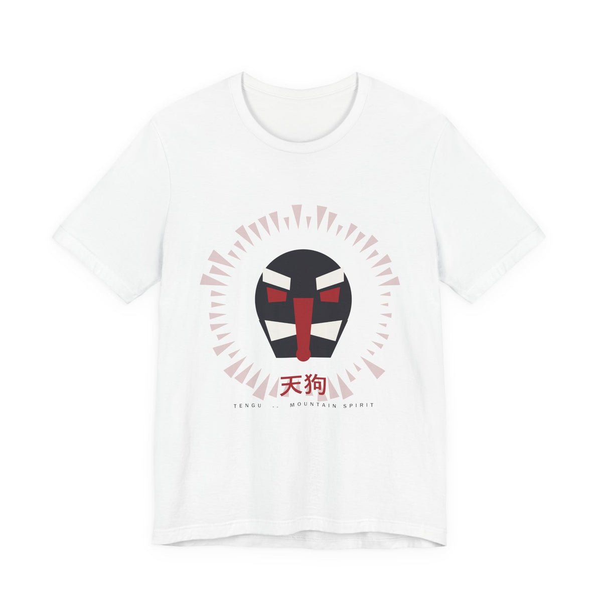 Tengu Anime T-Shirt in White