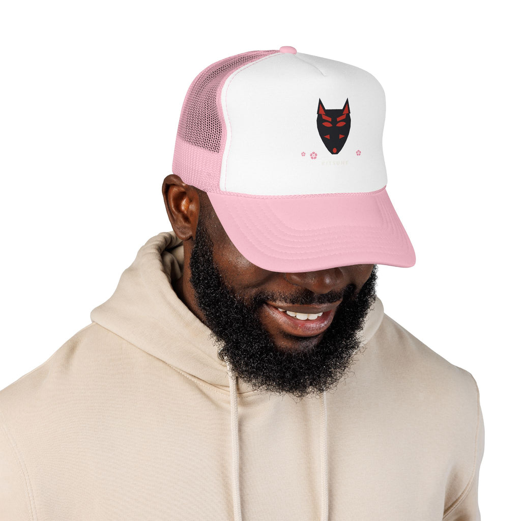 Kitsune Mask Trucker Cap - original anime design, view 23