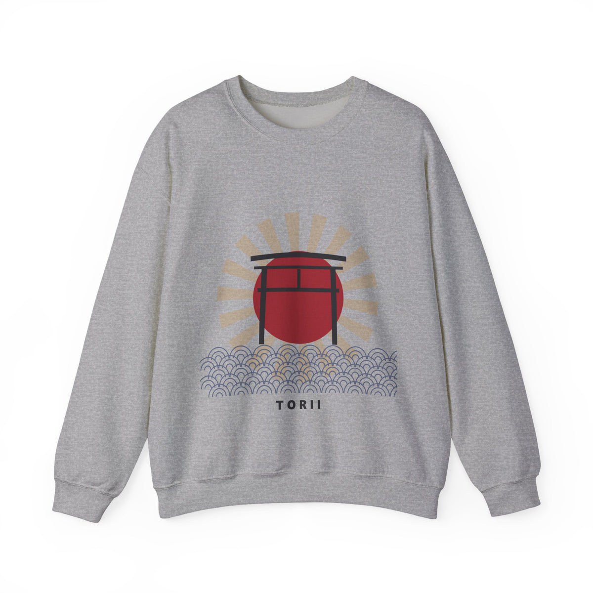 Torii Gate Sweatshirt in Sport Grey