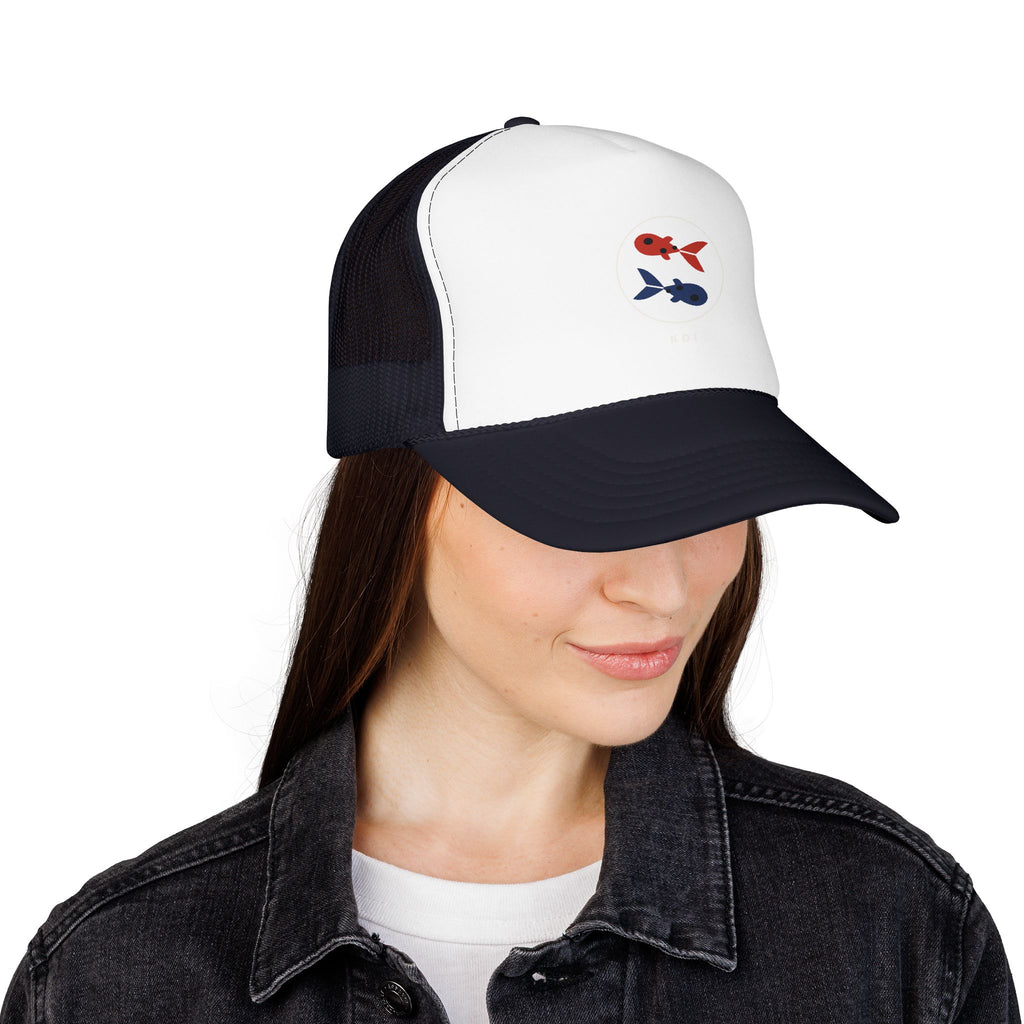Koi Pair Trucker Cap - original anime design, view 27