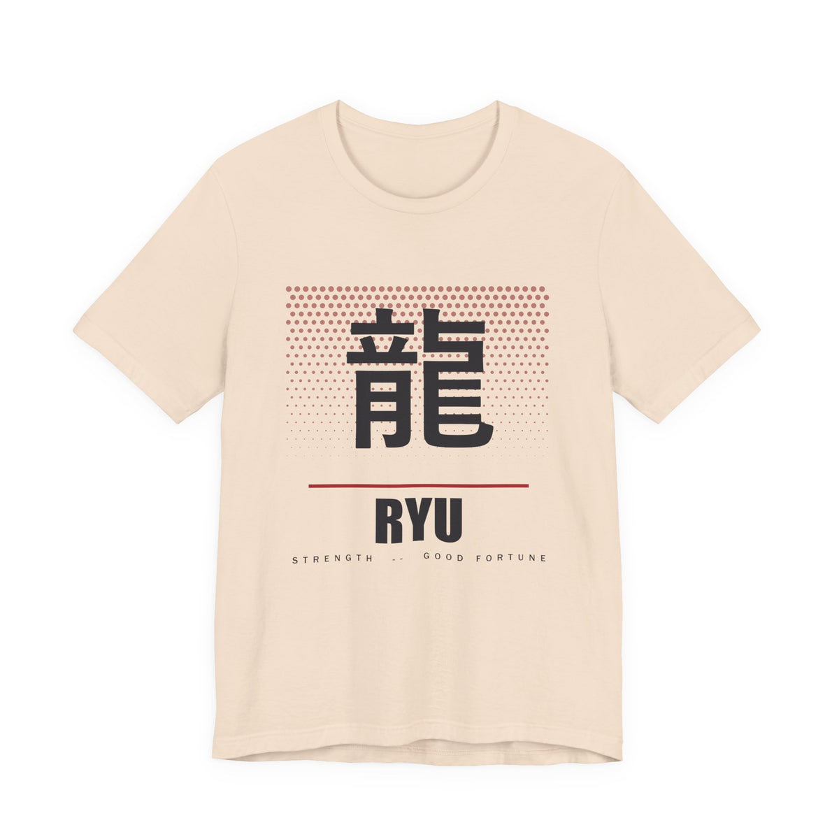 Ryu Anime T-Shirt in Soft Cream