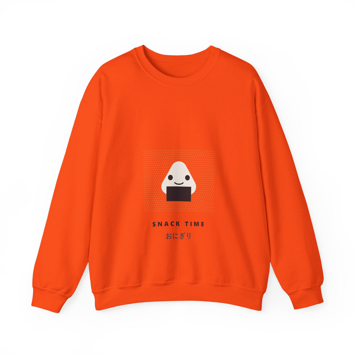 Snack Time Sweatshirt in Orange