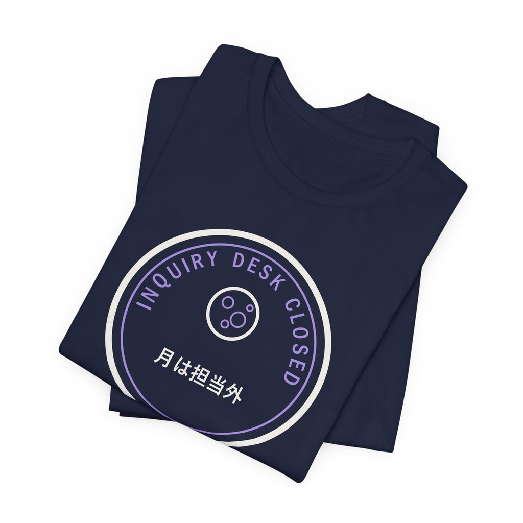 Our Department Has No Information About The Moon Funny Anime T-Shirt - original anime design, view 20