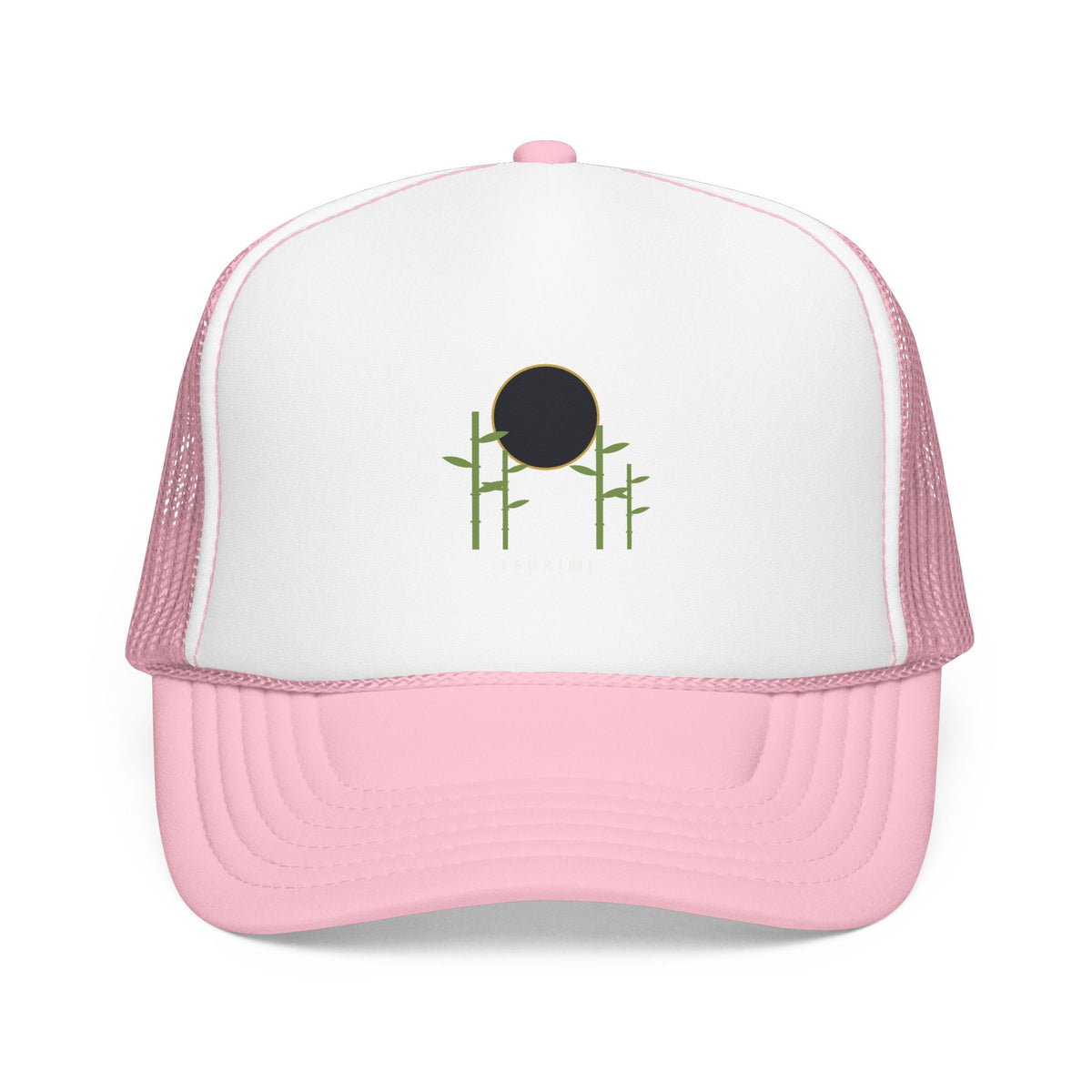 Tsukimi Trucker Cap in Light Pink