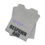 Respawn And Try Again Anime T-Shirt - original anime design, view 15