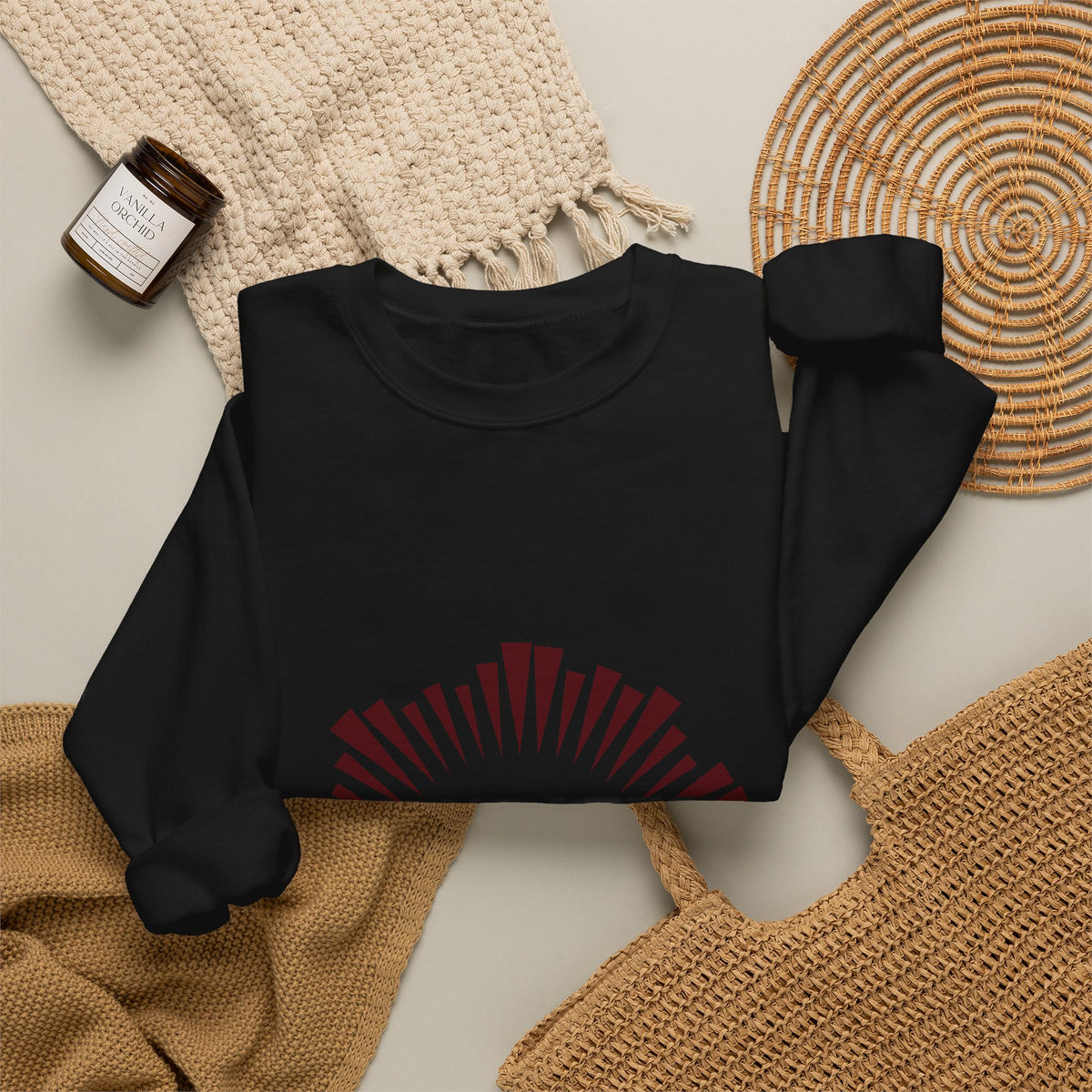 Ganbatte Sweatshirt - original anime design, view 9