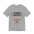 The Manga Was Better Anime T-Shirt in Athletic Heather