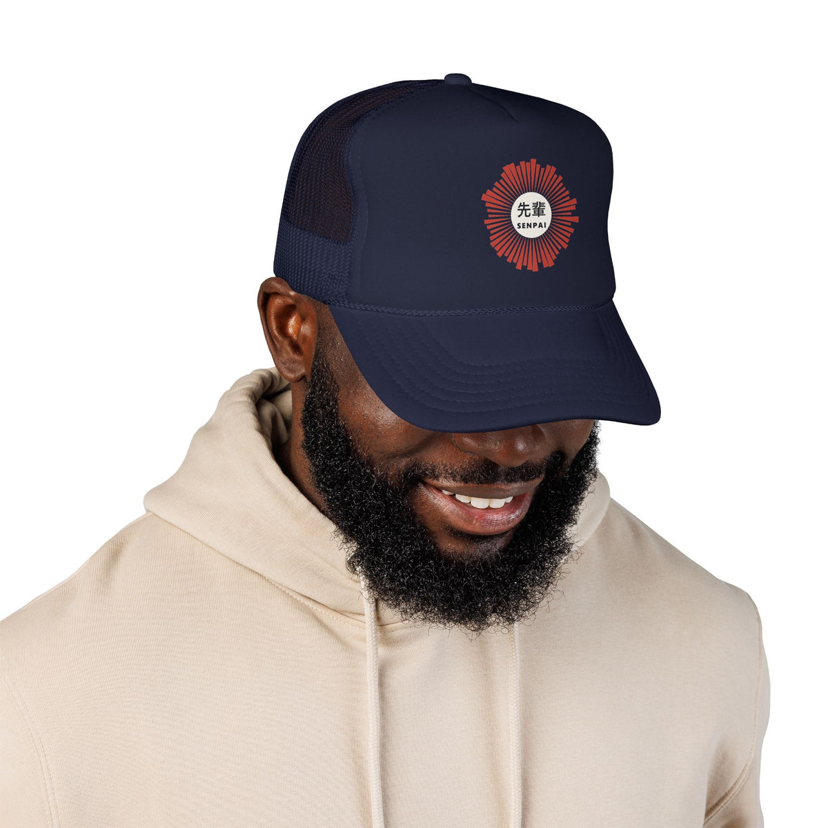 Senpai Trucker Cap - original anime design, view 5