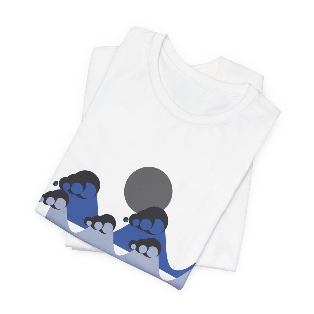 Ride The Wave Anime T-Shirt - original anime design, view 3