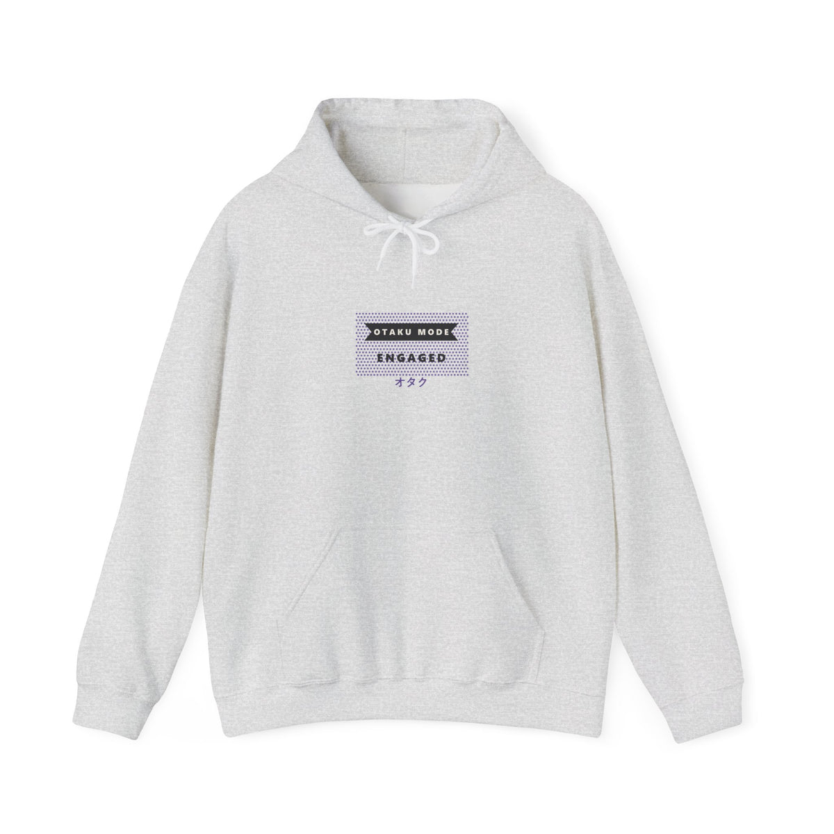 Otaku Mode Hoodie in Ash