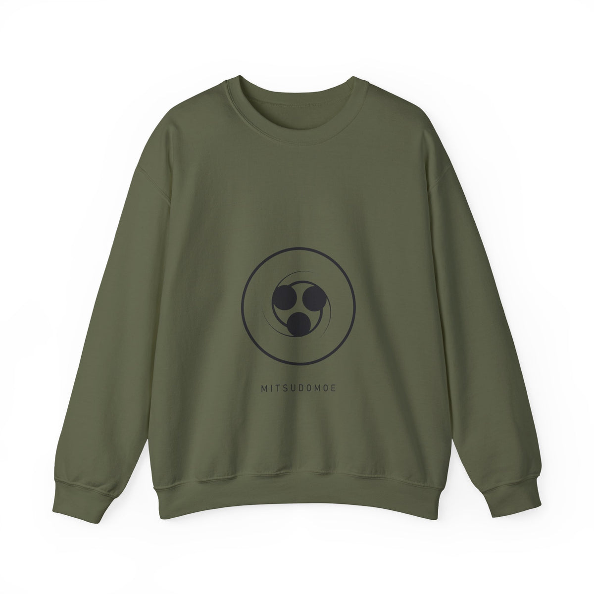 Mitsudomoe Sweatshirt in Military Green