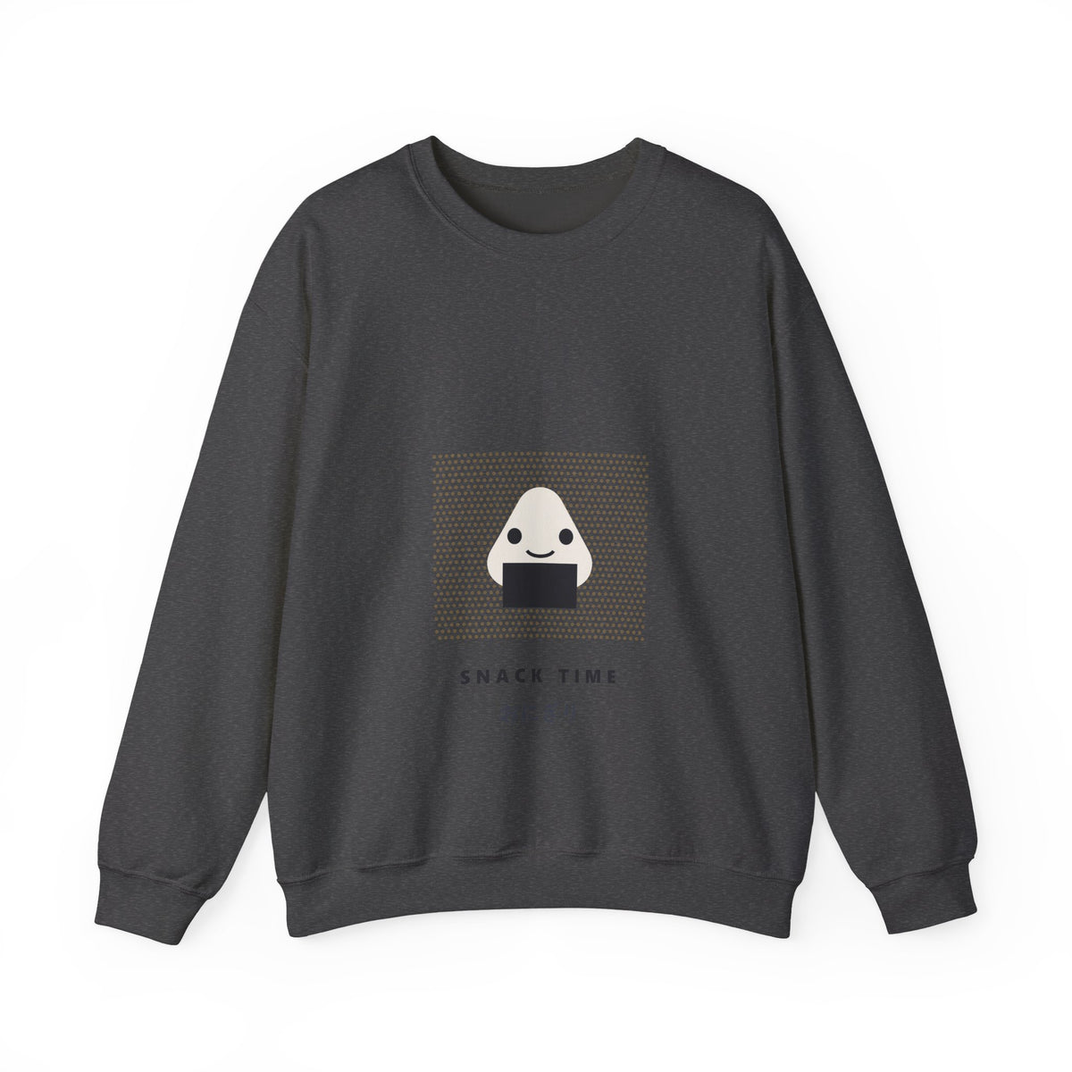 Snack Time Sweatshirt in Dark Heather