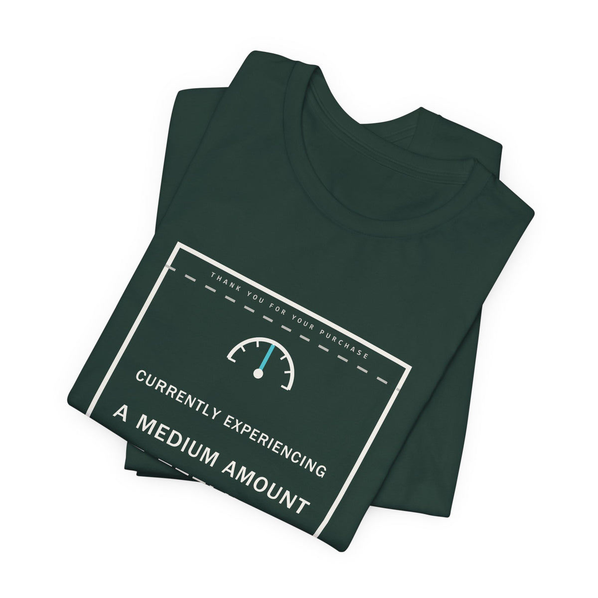 Currently Experiencing A Medium Amount Of Feelings Funny Anime T-Shirt - original anime design, view 11