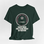 Good Luck For Your Every Situation Funny Anime T-Shirt - original anime design, view 12