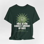 This Is The Correct Amount Of Rice Funny Anime T-Shirt - original anime design, view 12