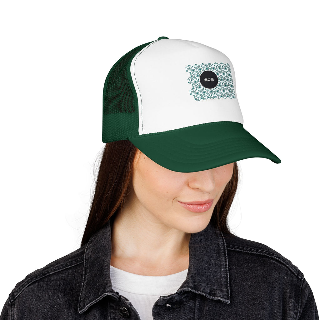 Asanoha Trucker Cap - original anime design, view 21