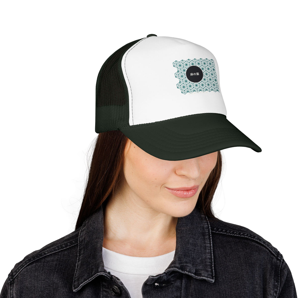 Asanoha Trucker Cap - original anime design, view 15