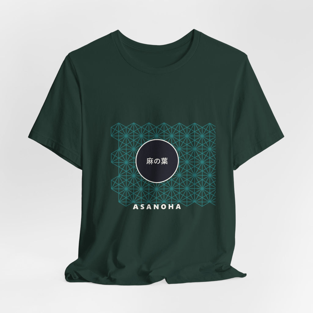Asanoha T-Shirt - original anime design, view 6