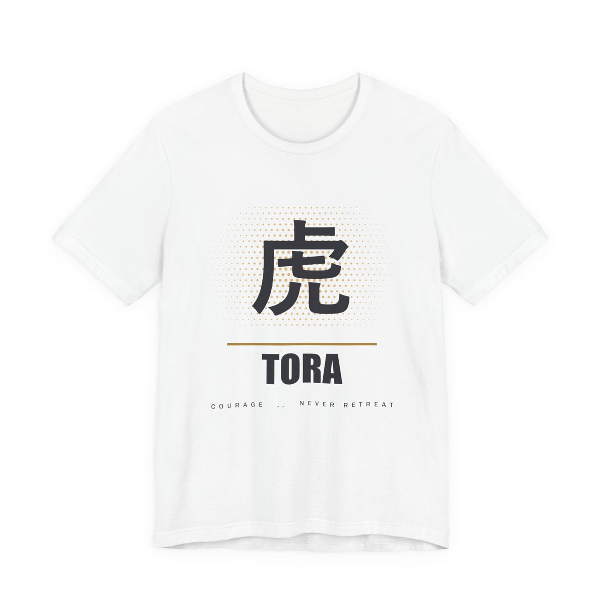 Tora Anime T-Shirt in White