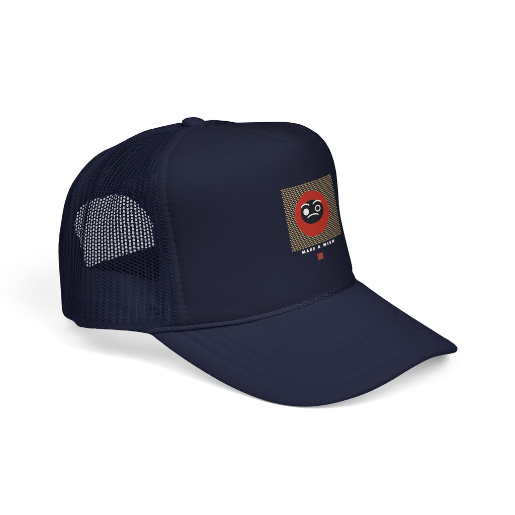 Daruma Wish Trucker Cap - original anime design, view 4